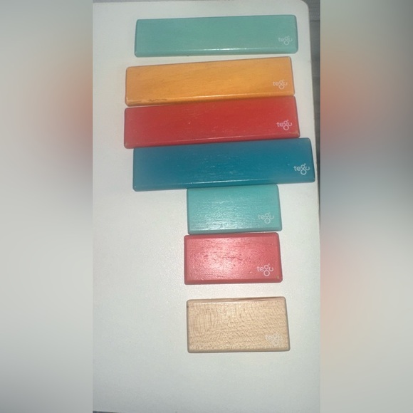 Tegu  13 Piece Classic Magnetic Wooden Block Building Toy Set - Picture 6 of 7